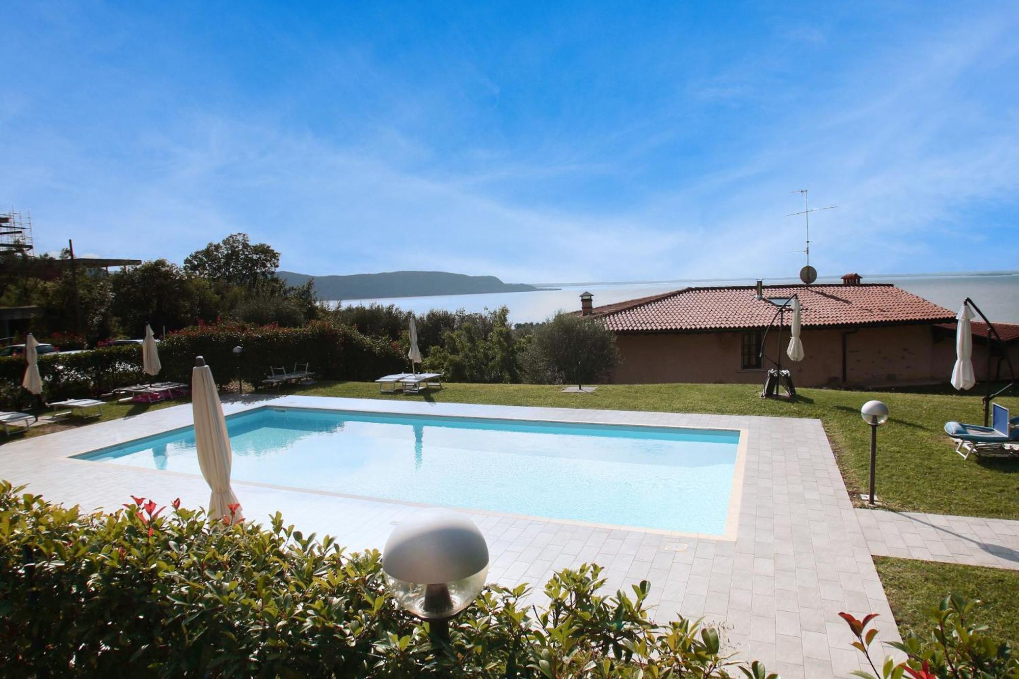 Panorama Lake View, Pool & Garden, 2 Bathrooms, Kingsize & Single-Beds, Fast Internet Тосколано-Мадерно Екстер'єр фото